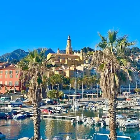 Le St Julien Terrasse Vue Mer Exceptionnelle Menton Exterior photo