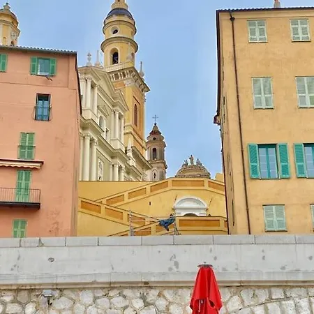 Le St Julien Terrasse Vue Mer Exceptionnelle Menton Exterior photo